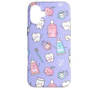 Lindo Dentista Higienista Dental Asistente Patrón Carcasa para iPhone 16 Plus