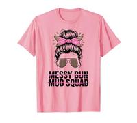 Lindo Desastre Bun Barro Squad Muddy Quad SxS Squad Mudder Sisters Camiseta