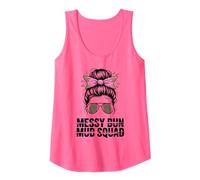 Lindo Desastre Bun Barro Squad Muddy Quad SxS Squad Mudder Sisters Camiseta sin Mangas