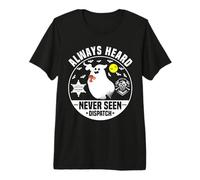 Lindo despachador Fantasma Halloween Siempre escuchado Pero Nunca Visto Camiseta Premium