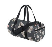 Lindo Dibujo Animado Koala Animales Florales Gimnasio Bolsa de Lona Viaje Fin de Semana Equipaje Bolso para Hombres Mujeres Deportes y Noche