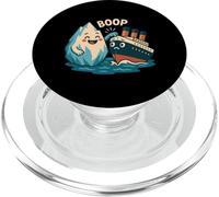 Lindo Dibujo Animado náutico del Iceberg Haciendo booping Titanic PopSockets PopGrip para MagSafe