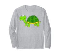 Lindo Dibujo de Tortugas Dinosaurios Dibujados a Mano de Vuelta a la Escuela Manga Larga