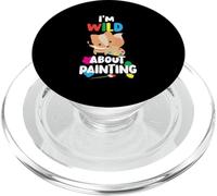 Lindo dibujo de zorro un diseño de imagen para niñas y niños PopSockets PopGrip para MagSafe
