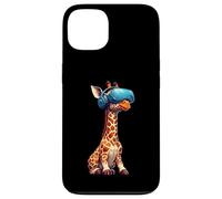 Lindo Dibujos Animados Jirafa Jugador Realidad Virtual Vibes Carcasa para iPhone 13