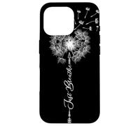 Lindo Diente De León Tattoodesign Flechas Respirar Blow Patrón Carcasa para iPhone 16 Pro