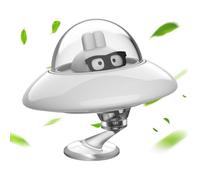 Lindo Difusor De Autos De Nave Espacial - Clip De Perfume De Tablero, Soporte De Del Vehículo | Dispensador Decorativo De Fragancia Alienígena, Removedor De Olor A Aire Para El Interior Del Auto
