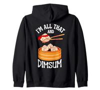 Lindo Dim Sum Juego de Palabras Gráfico Asiático Cocina Foodie Dibujos Animados Arte Sudadera con Capucha