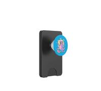 Lindo Dino City Caos Pastel Dinosaurio Dibujos Animados Arte PopSockets PopWallet para MagSafe