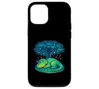Lindo dinosaurio dormido debajo del árbol Carcasa para iPhone 12/12 Pro