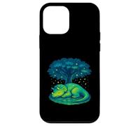 Lindo dinosaurio dormido debajo del árbol Carcasa para iPhone 12 mini