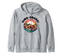 Lindo Dinosaurio Durmiente y Dinosaurios híbridos Sudadera con Capucha