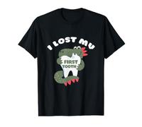 Lindo Dinosaurio I Lost My First Tooth, Divertido Hada de los Dientes Camiseta gráfica económica
