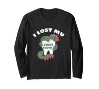Lindo Dinosaurio I Lost My First Tooth, Divertido Hada de los Dientes Manga Larga
