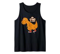 Lindo Dinosaurio Retro The Struggle is Real Funny Animal Lover Camiseta sin Mangas