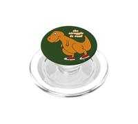Lindo Dinosaurio Retro The Struggle is Real Funny Animal Lover PopSockets PopGrip para MagSafe