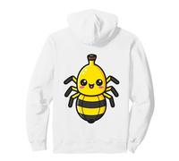 Lindo diseño de Insectos de Dibujos Animados con Forma de araña Banana Kawaii Sudadera con Capucha
