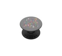 Lindo diseño de Maestros Que Ayuda a pequeños Humanos a Hacer Grandes Cosas PopSockets PopGrip Adhesivo