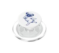 Lindo diseño de Personajes de Carlino Bailando PopSockets PopGrip para MagSafe