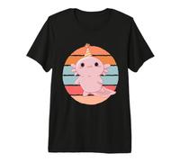 Lindo diseño Retro de Fiesta Axolotl Camiseta Premium