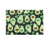 Lindo diseño sin Costuras de corazón de Aguacate, Rompecabezas de 1000 Piezas, Rompecabezas de Madera para Toda la Familia, decoración de Pared para Adultos y Adolescentes.