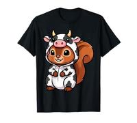 Lindo Disfraz de Ardilla en Vaca Animal Kawaii Camiseta