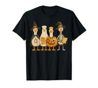 Lindo Disfraz de Ganso para Profesor de Halloween, Fantasma, Calabaza, Bruja Camiseta
