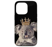 Lindo disfraz de koala con corona para fanáticos del Reino Koala Carcasa para iPhone 13 Pro