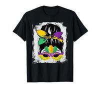 Lindo disfraz de Mardi Gras para carnaval de Mardi Gras Camiseta