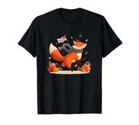 Lindo Disfraz de otoño de Zorro Camiseta