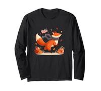 Lindo Disfraz de otoño de Zorro Manga Larga
