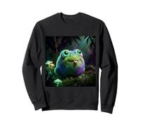 Lindo Disfraz de Rana Kawaii Divertido para niños y niñas, Meme de Peluche Sudadera