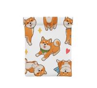 Lindo, Divertido, Shiba inu, Squeeze Top Wallet Bolsa de Almacenamiento para Mujer Monedero pequeño Bolsa de Cambio