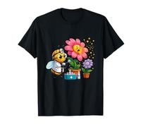 Lindo Doctor Abeja Tratar Flores Enfermo De Dibu Camiseta