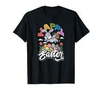 Lindo Domingo de Pascua Conejito de Pascua Feliz Pascua Camiseta