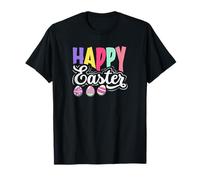 Lindo Domingo de Pascua Huevos de Pascua Pascua Camiseta