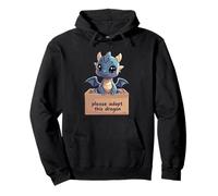Lindo dragón Busca un hogar Sudadera con Capucha