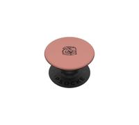 Lindo Dragón Durmiente en Libros | Fantasy Reader | Rosa Claro PopSockets PopGrip Adhesivo