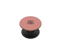 Lindo Dragón Durmiente en Libros | Fantasy Reader | Rosa Claro PopSockets PopGrip Adhesivo