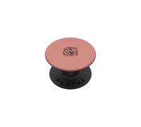 Lindo Dragón Durmiente en Libros | Fantasy Reader | Rosa Claro PopSockets PopGrip Adhesivo