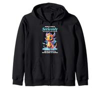 Lindo Dragón En Serio No Normal Divertido Fantasía Humor Sudadera con Capucha