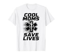 Lindo EMT Mamá Paramédico Cool Mamás Salvar Vidas Camiseta