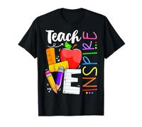Lindo enseña a amar e Inspirar a Hombres y Mujeres profesoras Camiseta