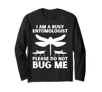 Lindo entomólogo Insecto Amante de Insectos para Hombres, Mujeres y niños Manga Larga