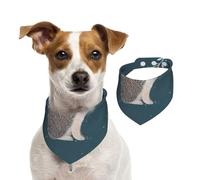 Lindo Erizo pequeño,Pañuelos de algodón para Perros, Bufandas Ajustables para Mascotas,L
