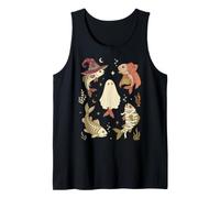 Lindo Espeluznante pez Calabaza Esqueleto Momia Vampiro Camiseta sin Mangas