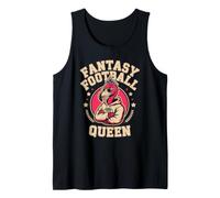 Lindo Esposo de Fantasy Football Queen Flamingo Award Game Day Camiseta sin Mangas
