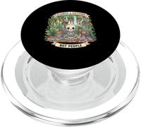 Lindo Esqueleto con Plantas y pociones ilustración PopSockets PopGrip para MagSafe