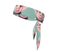 Lindo estampado de cerdo que absorbe la humedad, secado rápido, ajustable, suave y transpirable