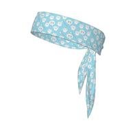 Lindo Estampado de Dentista higienista Dental en Azul, Cinta para la Cabeza, Diadema Deportiva con Lazo, Cinta para el Sudor Multiusos para Hombres y Mujeres.